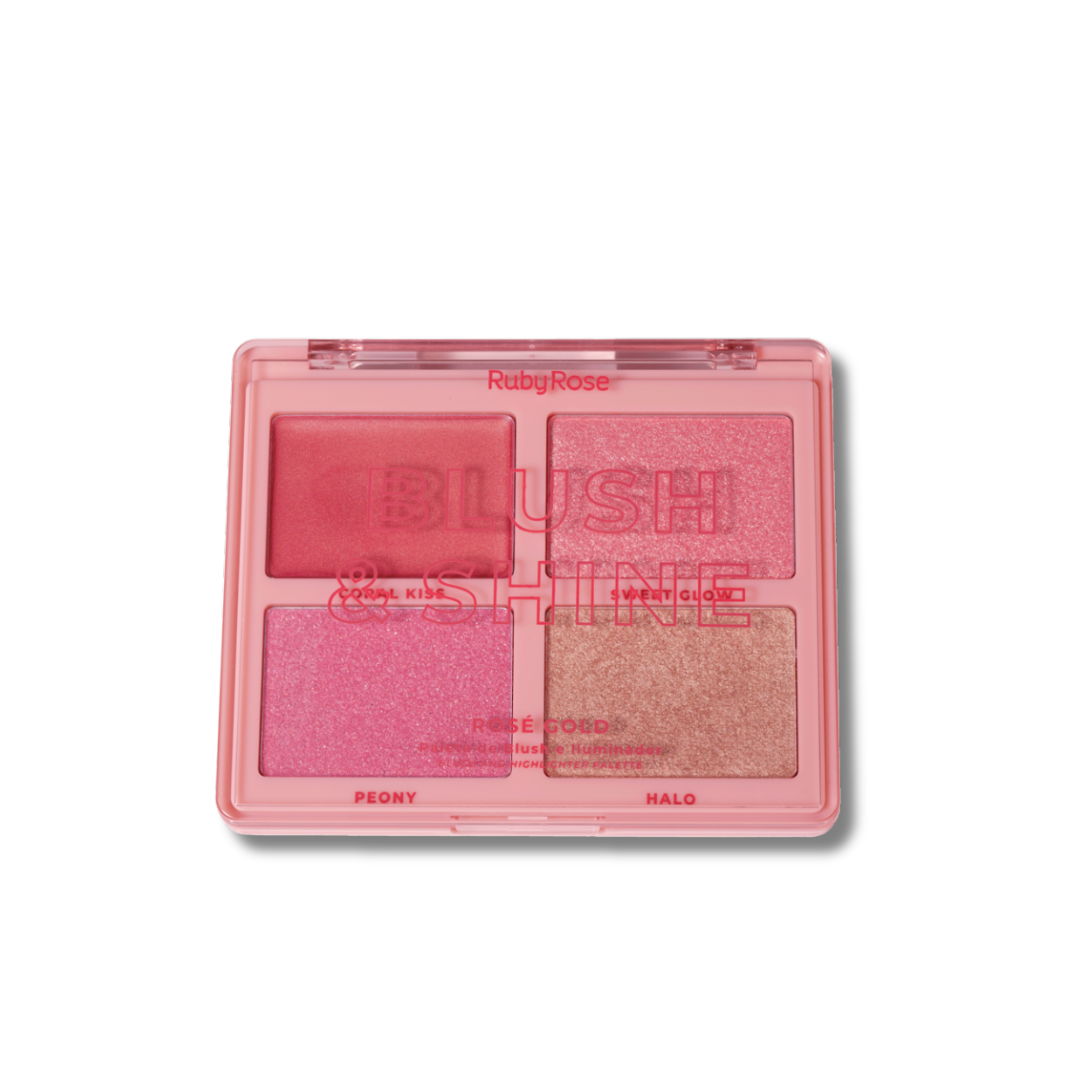 Paleta Blush & Iluminador Blush Shine